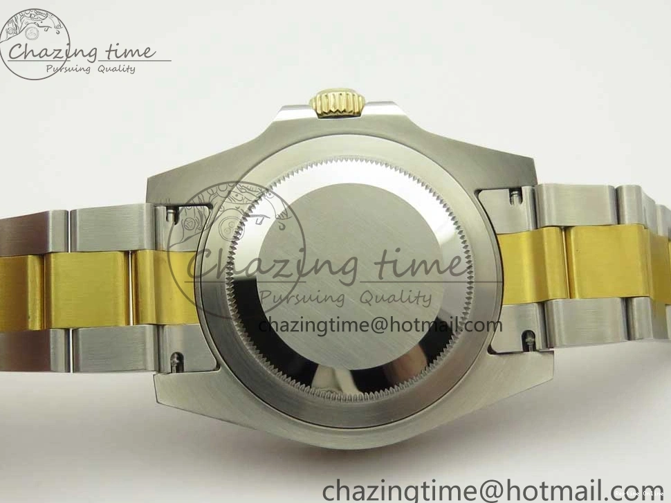 1219 Tailored GMT-Master II 116713 LN Black Ceramic Thick YG Wrapped 904L Steel 1:1 Noob Best Edition A3187 (Correct Hand Stack) 3304